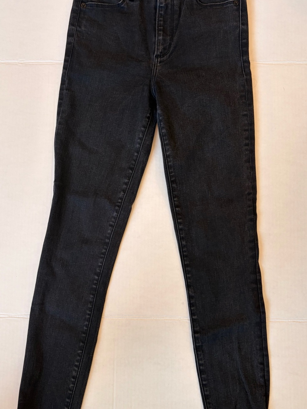 Women's Black High-Rise Skinny Jeans